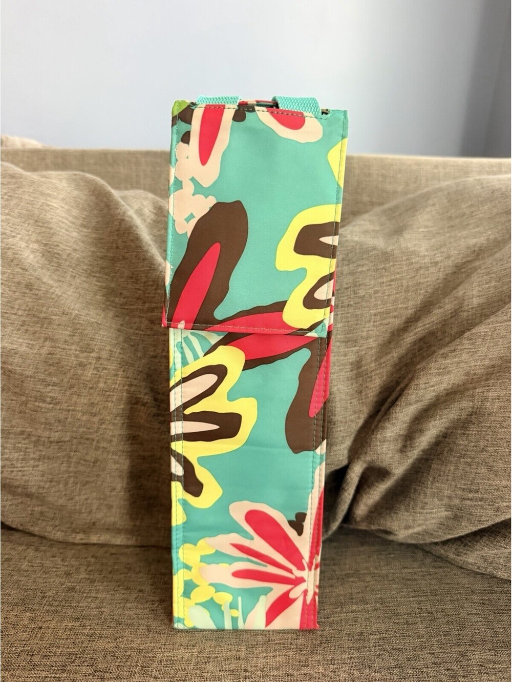 Thirty One Perfect Bottle Thermal In Daisy Craze Turquoise Floral